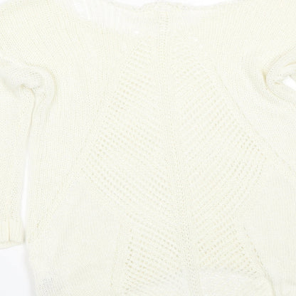 Preloved NEXT Womens Beige   Pullover Jumper Size 6 - Label