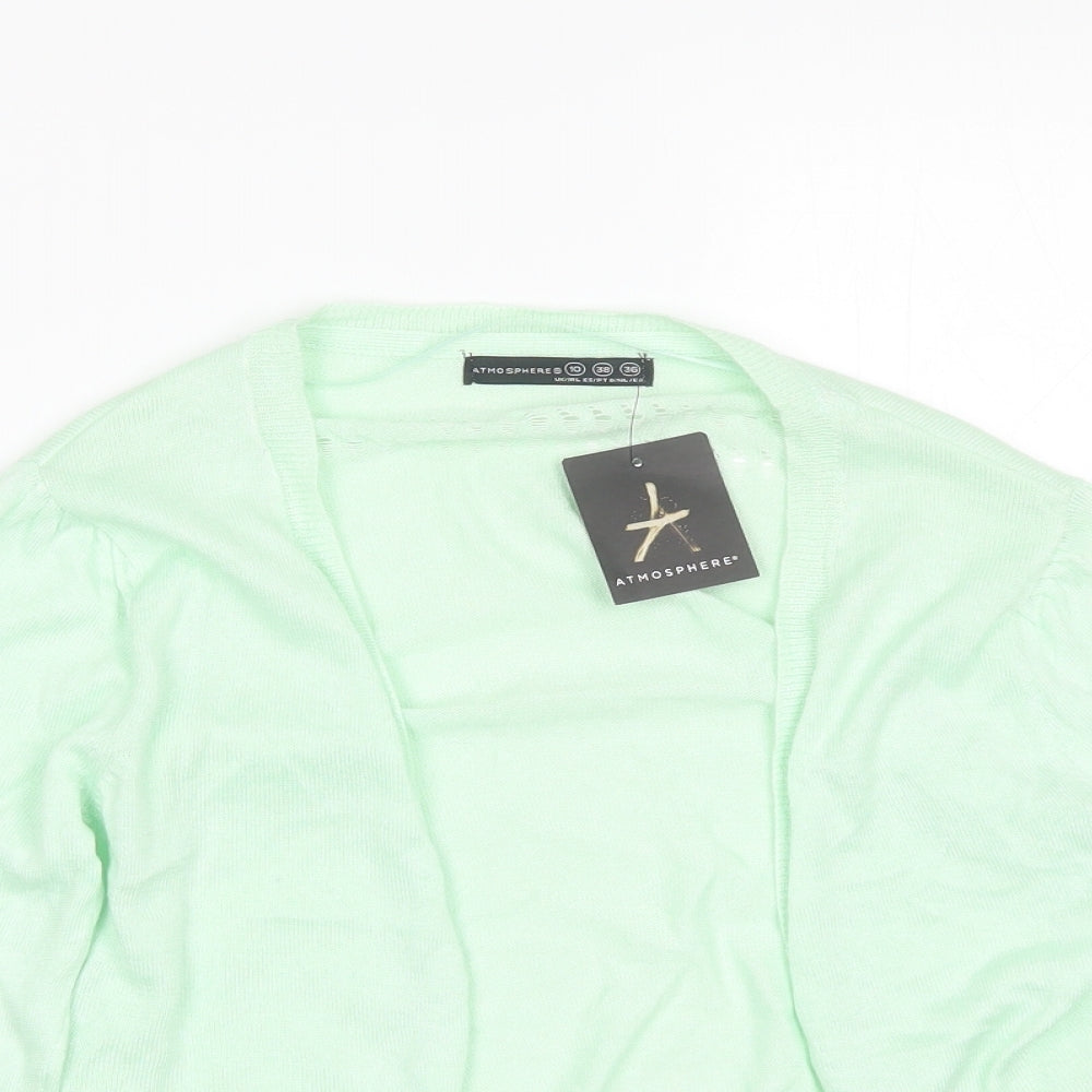 Atmosphere Womens Green   Cape Jumper Size 10