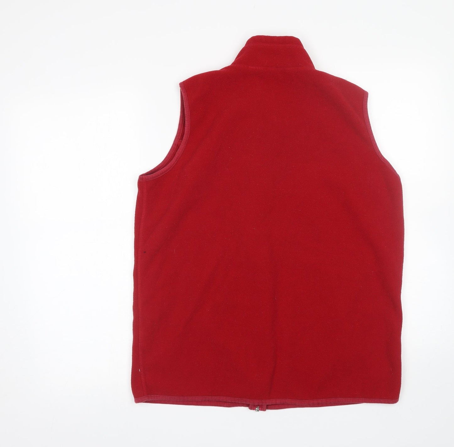 EWM Womens Red   Full Zip Sweatshirt Size M