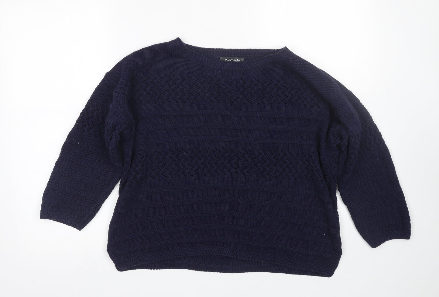 Bonmarché Womens Blue   Pullover Jumper Size S