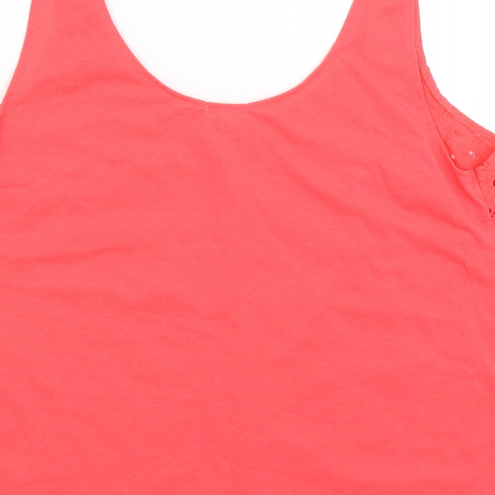 River Island Womens Red   Basic Tank Size 14