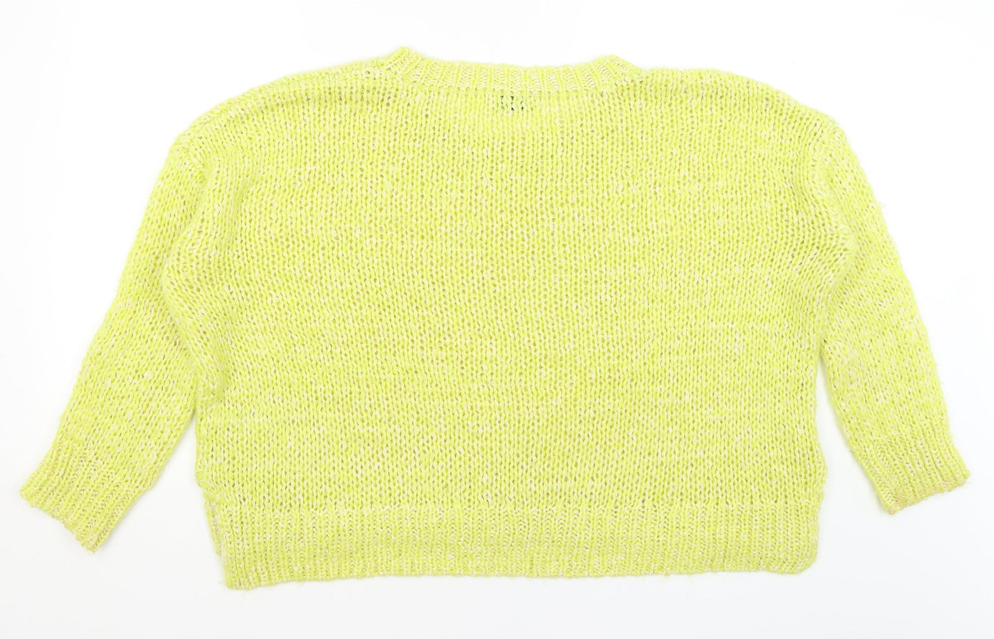 Topshop Womens Yellow   Pullover Jumper Size 12
