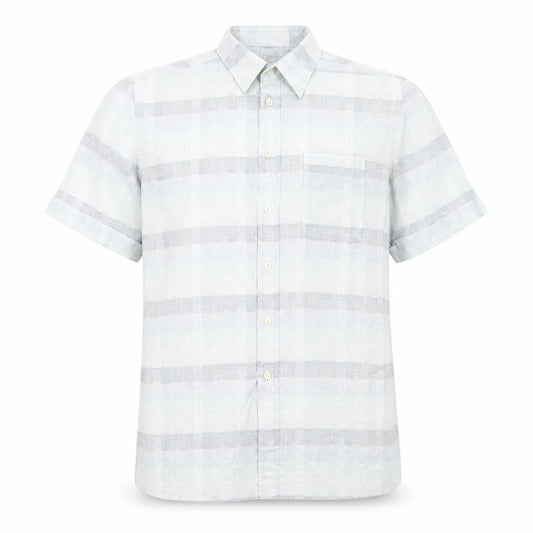 Jaques Britt Womens Blue Check  Basic Button-Up Size 16