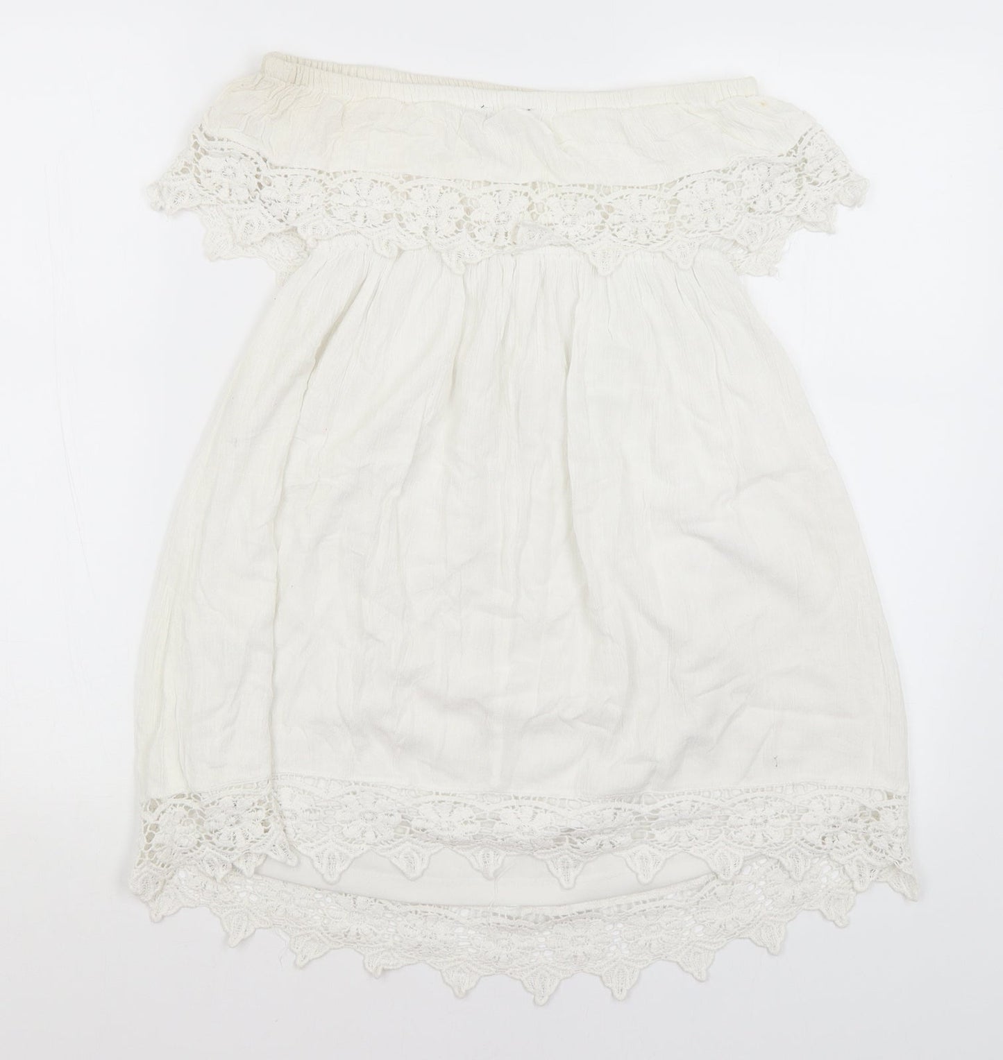 Select Womens White   Basic Blouse Size 10