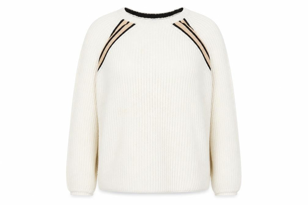 NEXT Womens Ivory  Knit Pullover Jumper Size L