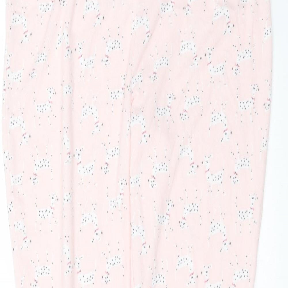 Boux Avenue Womens Pink    Pyjama Pants Size 12  - dogs