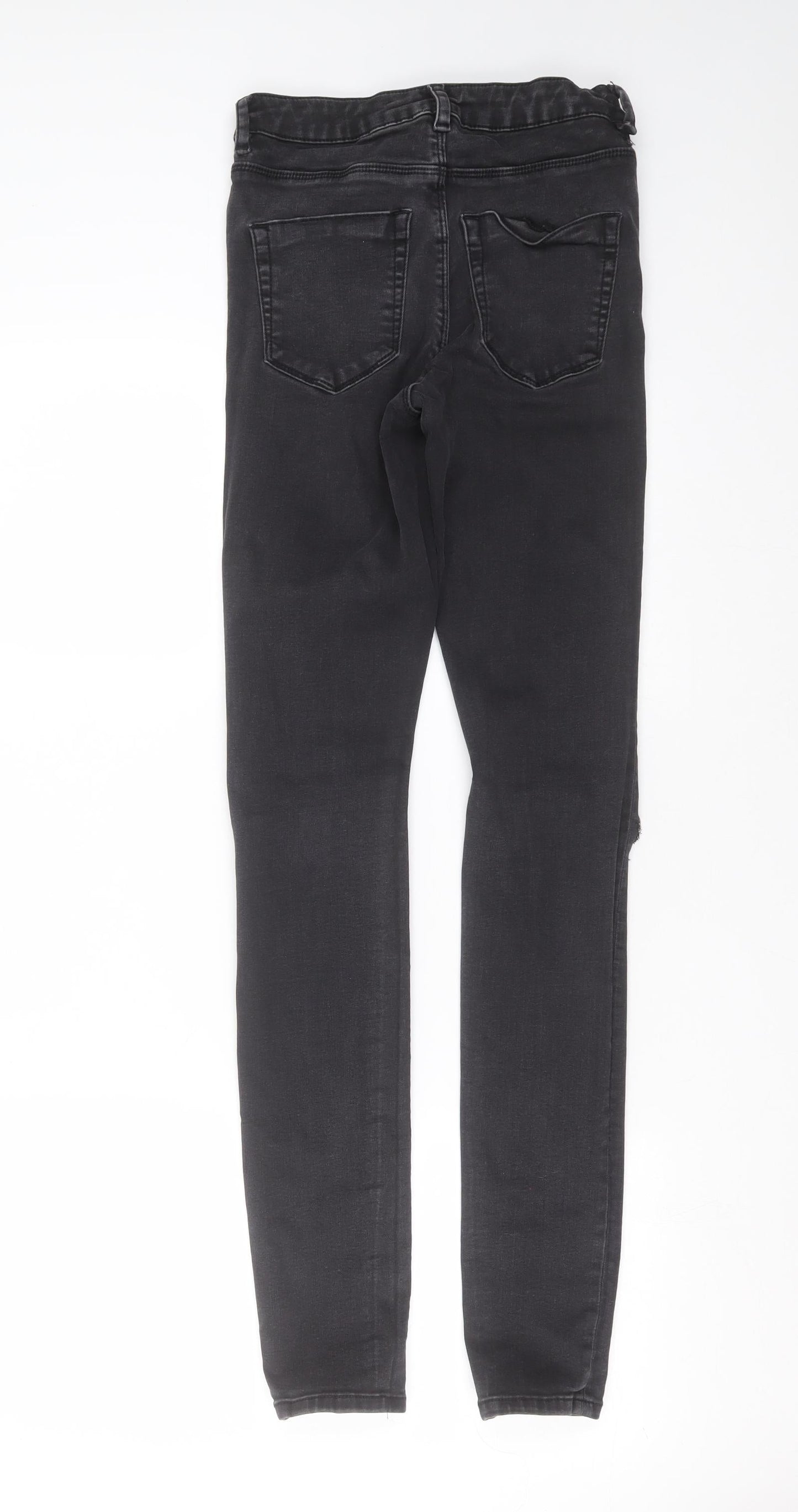 ASOS Womens Grey  Denim Skinny Jeans Size 26 in L32 in