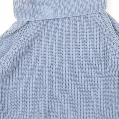 Preloved M&S Womens Blue   Pullover Jumper Size 14 - Label