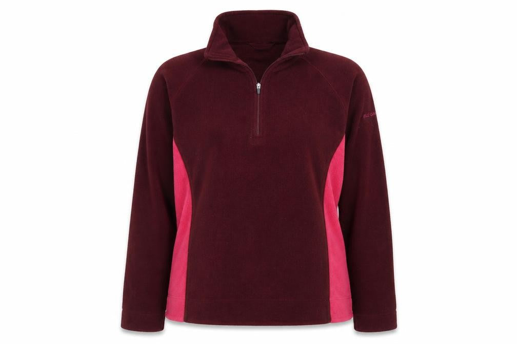 Campagnolo Womens Purple  Fleece Pullover Jumper Size 12