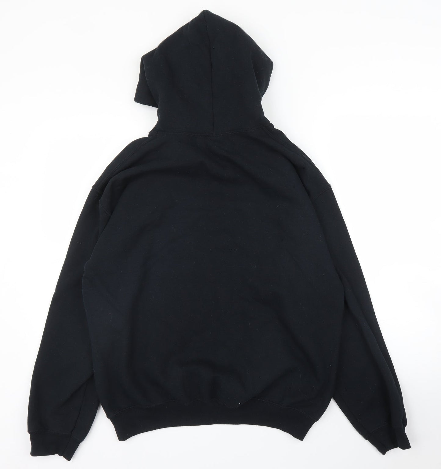 Gildan Mens Black   Pullover Hoodie Size M
