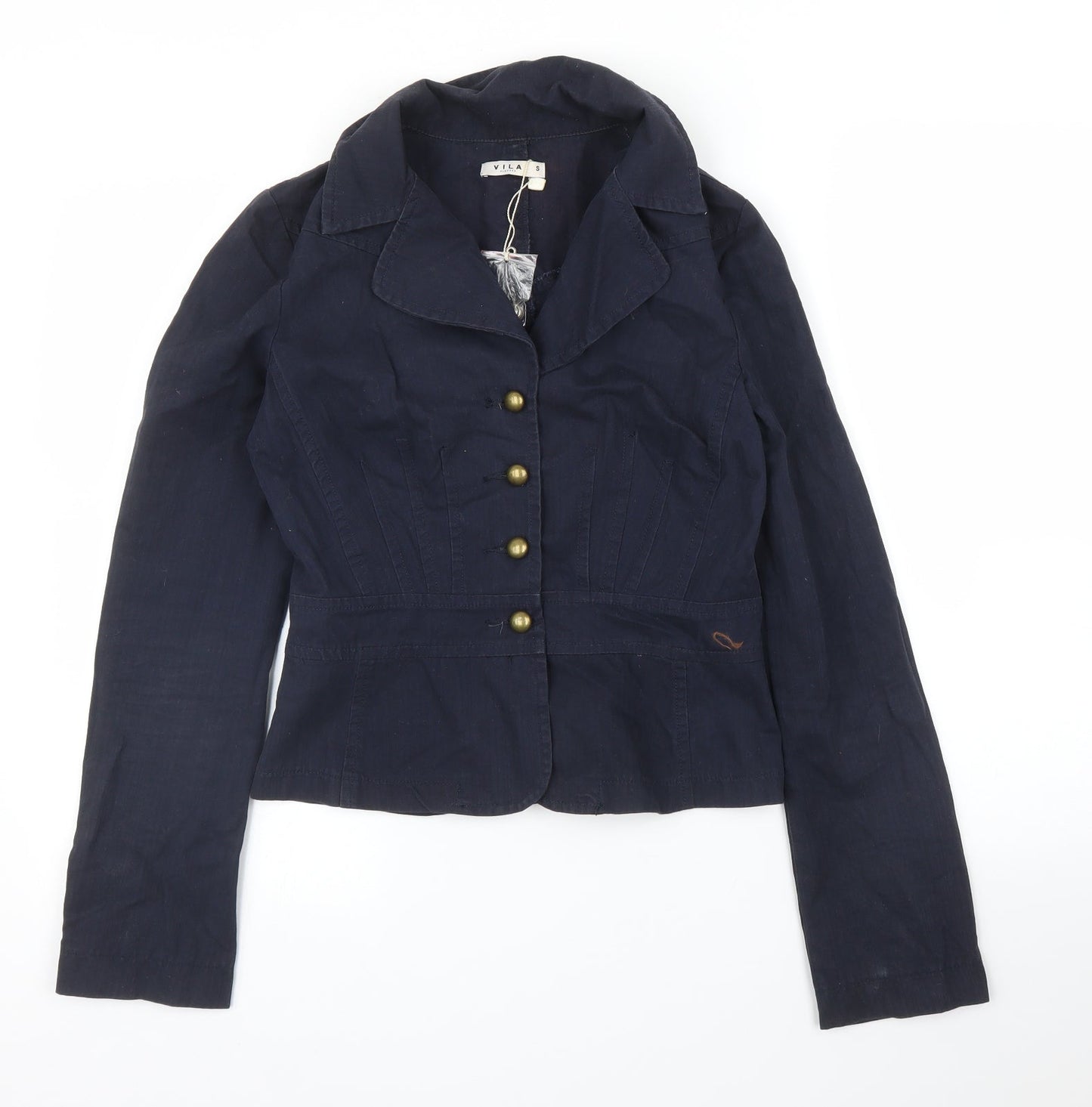 VILA Womens Blue   Jacket Blazer Size S