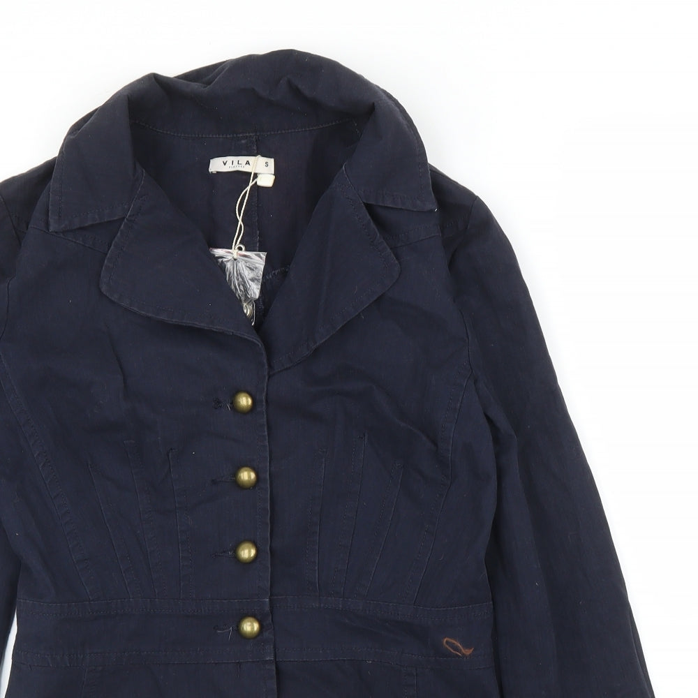 VILA Womens Blue   Jacket Blazer Size S