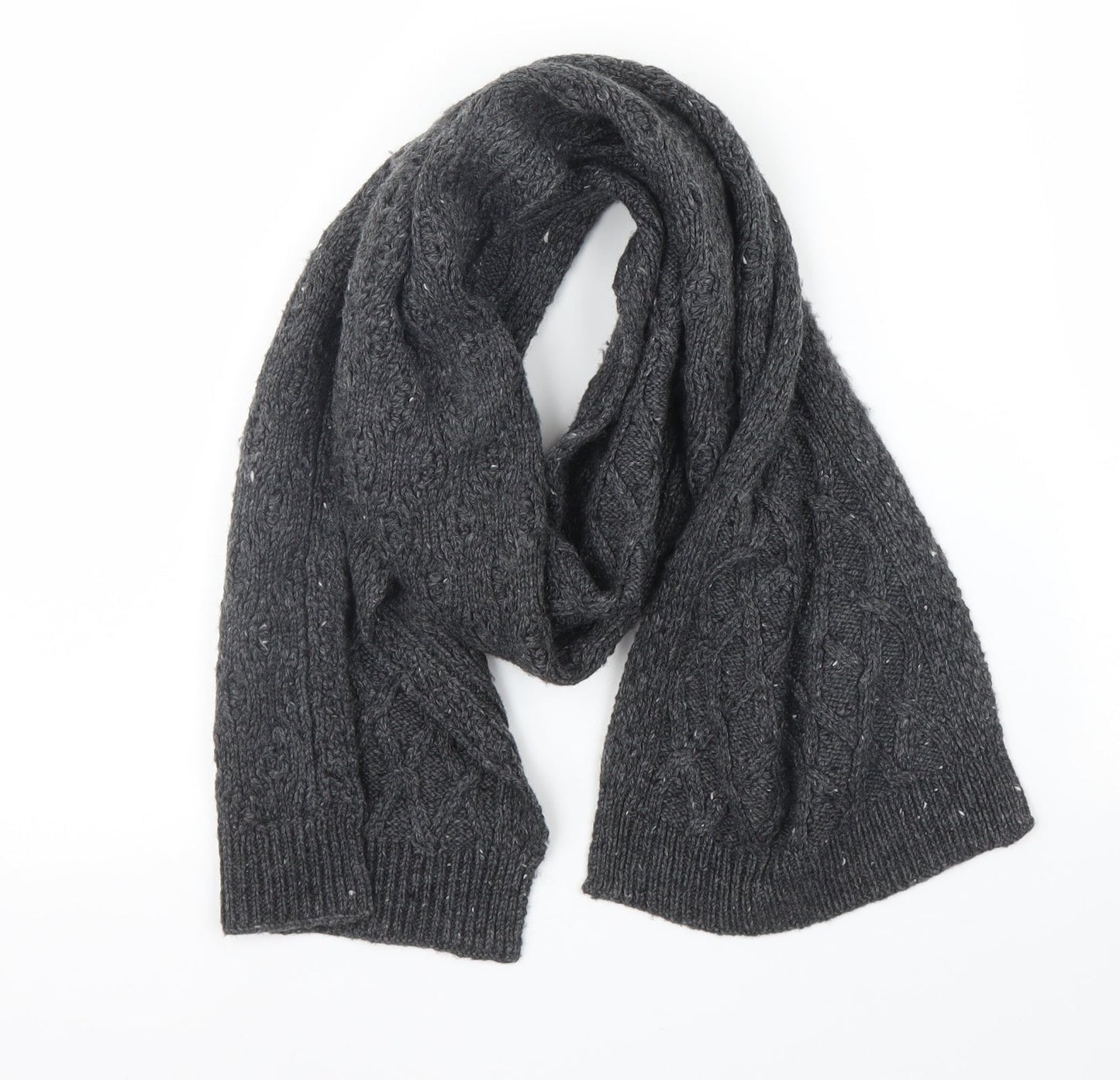 Preworn Unisex Grey    Scarf
