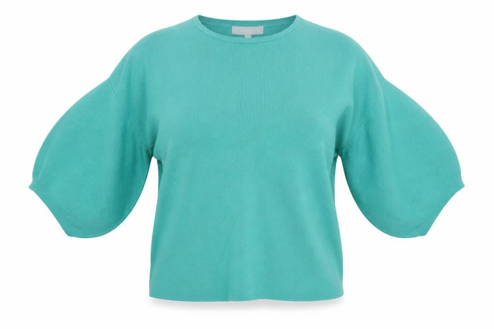 Red Herring Womens Green  Knit Pullover Jumper Size 10