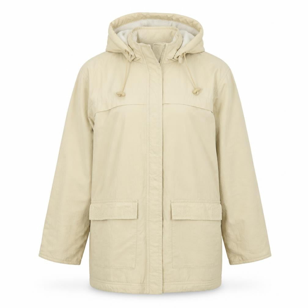 Marks & Spencer Womens Beige   Overcoat Coat Size 8