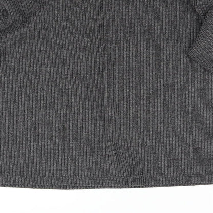 Joie de Vivre Womens Grey  Knit Pullover Jumper Size M