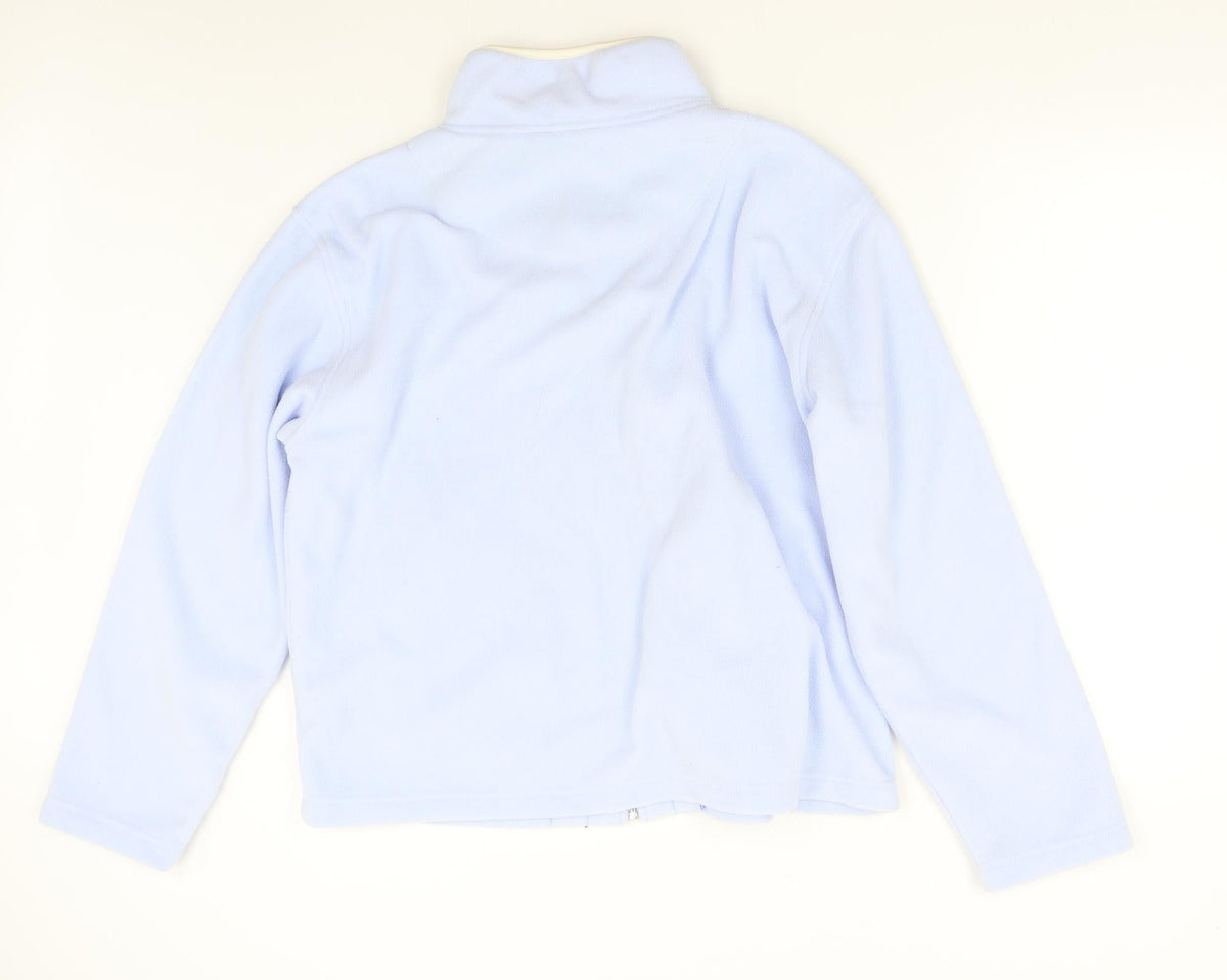 Authentic Womens Blue  Fleece Jacket  Size 2XL