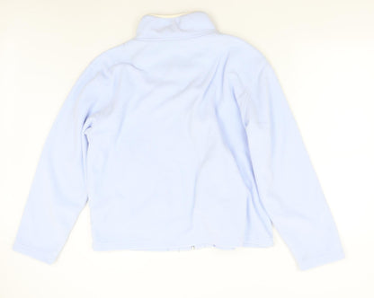 Authentic Womens Blue  Fleece Jacket  Size 2XL