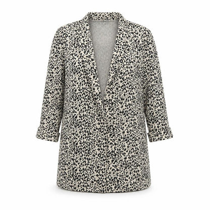 F&F Womens Multicoloured Animal Print  Jacket Blazer Size 6