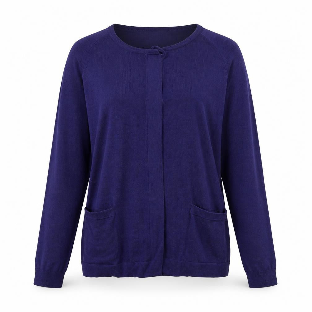 Cortefiel Womens Blue  Knit Pullover Jumper Size S