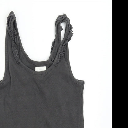 Next Womens Grey   Basic Tank Size 10