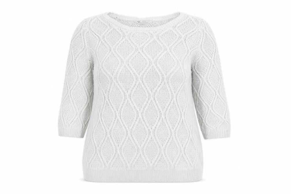 BHS Womens Grey  Knit Pullover Jumper Size 16