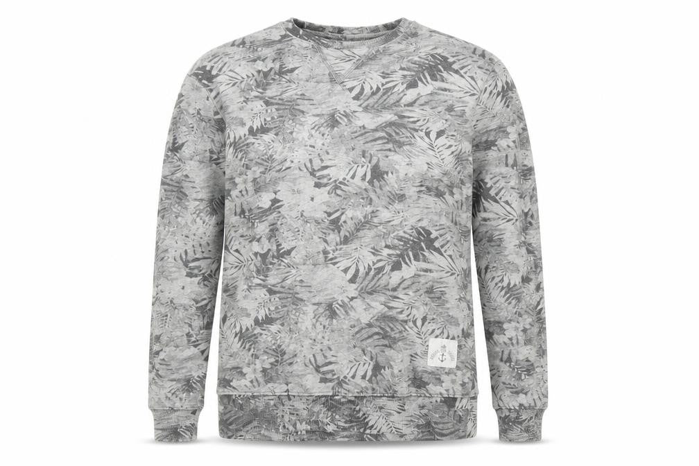 Anchor & Release Womens Grey   Pullover Sweatshirt Size S