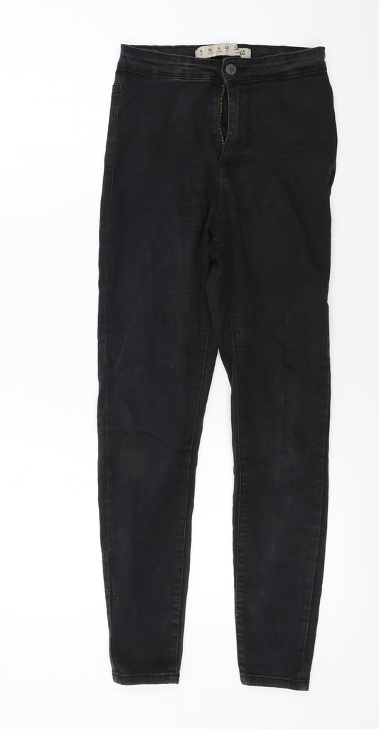 denim co Womens Black   Skinny Jeans Size 8 L24 in