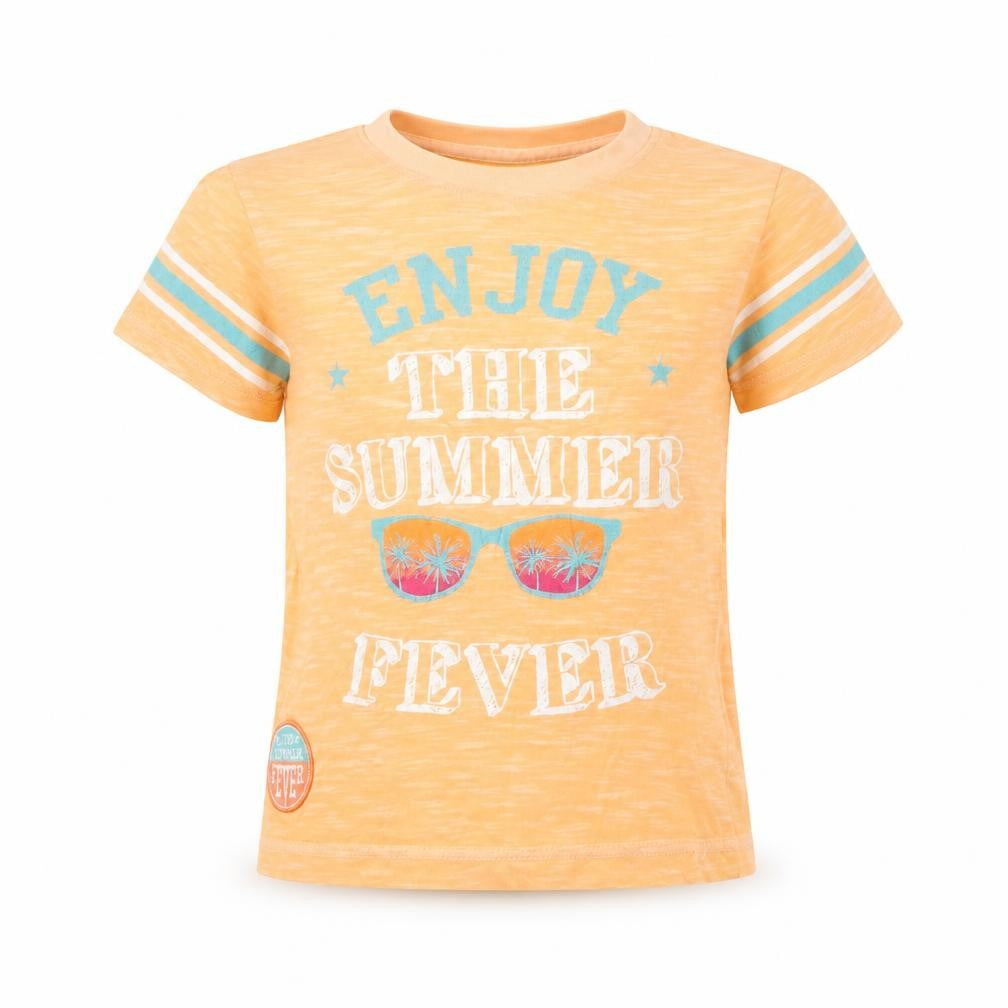 Primark  Boys Orange   Basic T-Shirt Size 2-3 Years