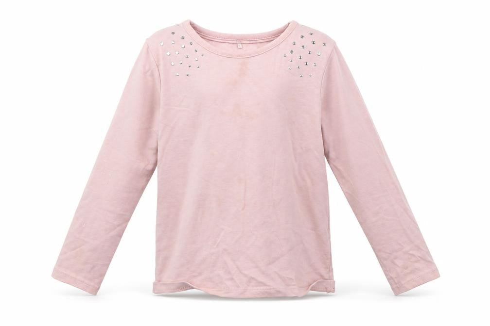 George Girls Pink   Basic T-Shirt Size 5-6 Years