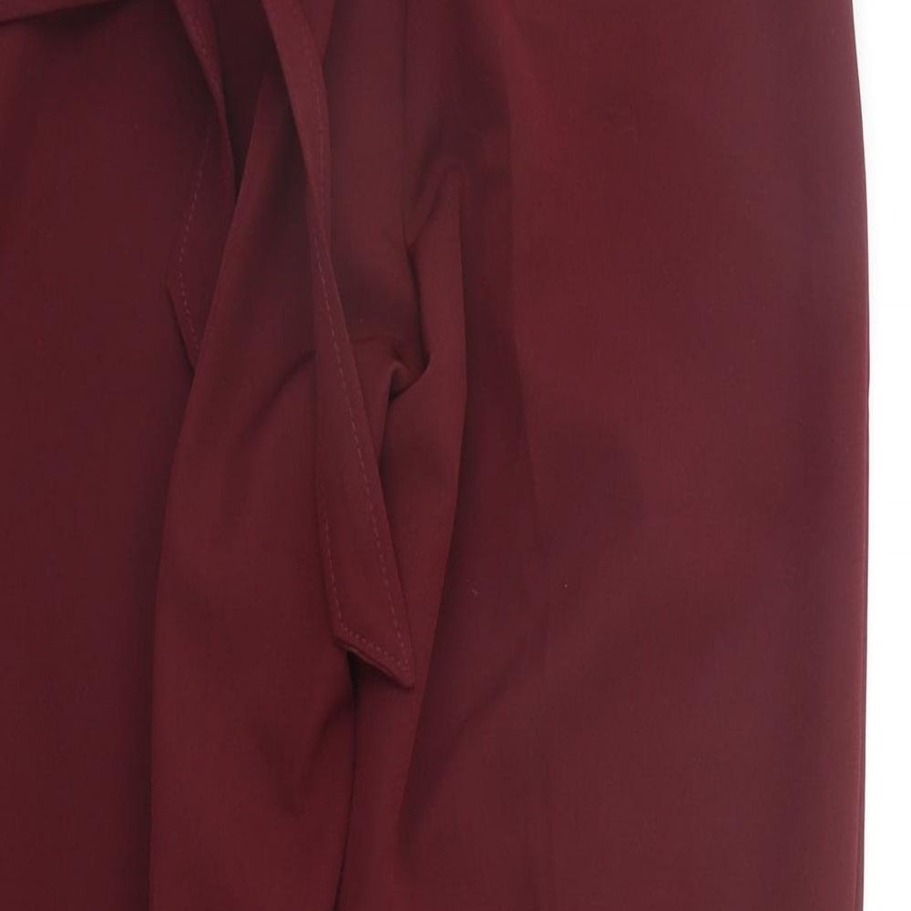 New Look Womens Purple   Trousers  Size 6 L23 in
