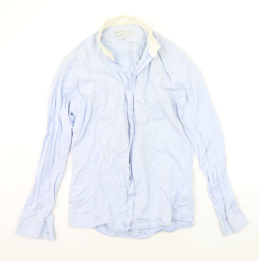Cedar Wood State Mens Blue    Button-Up Size 15