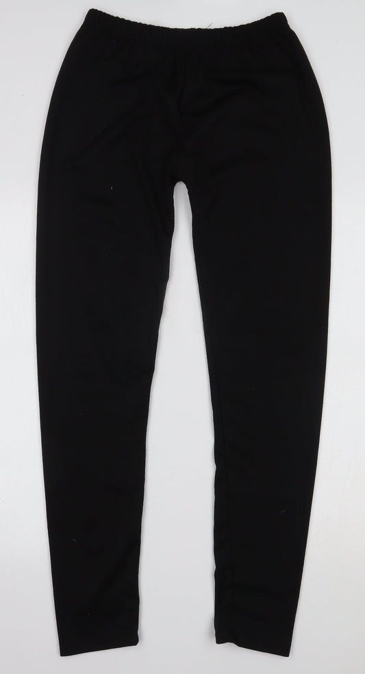 Preworn Womens Black    Leggings Size M L30 in