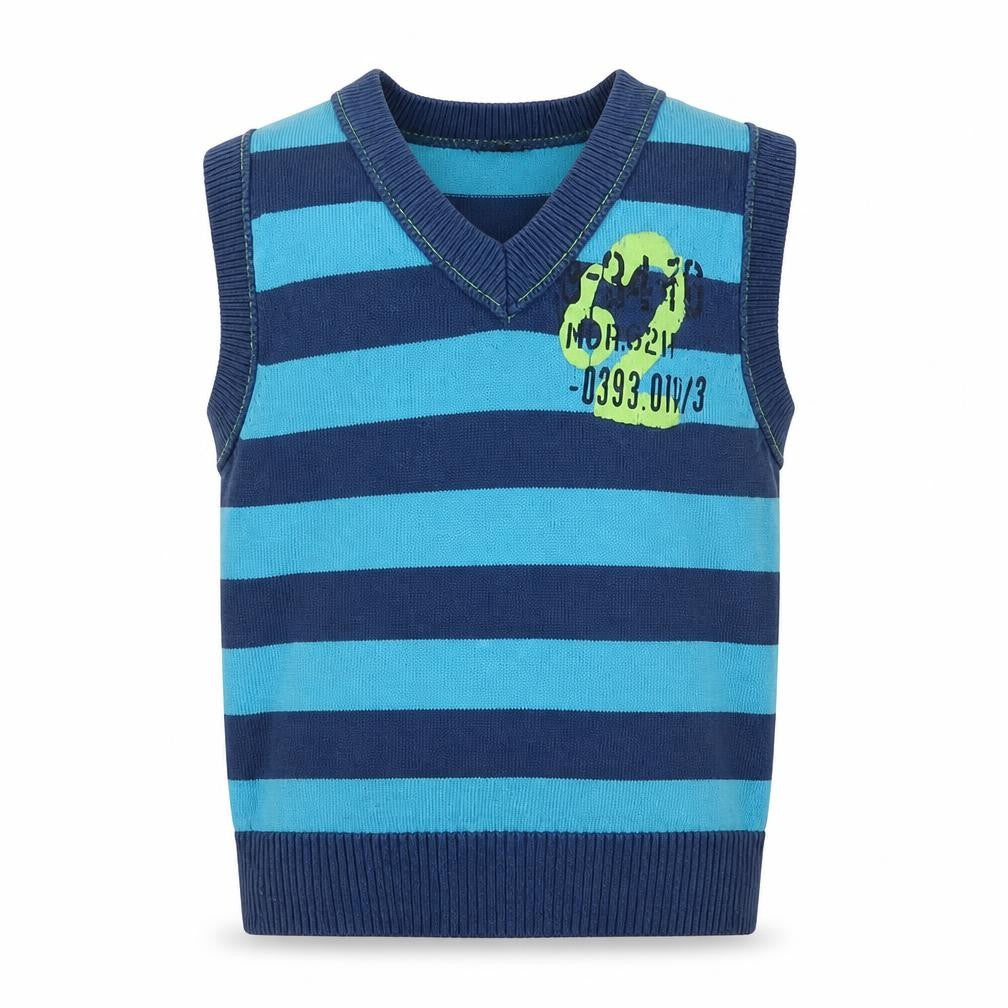 NEXT Girls Blue Striped  Pullover Sweatshirt Size 3 Years