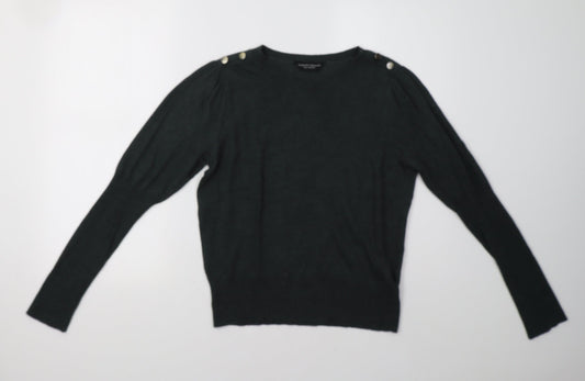 Dorothy Perkins Womens Green   Pullover Sweatshirt Size 14