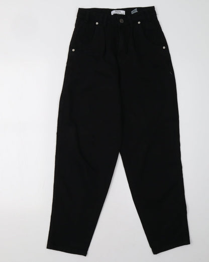 Bershka Womens Black   Mom Jeans Size 6 L29 in