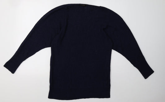 QED London Womens Blue   Pullover Sweatshirt Size L