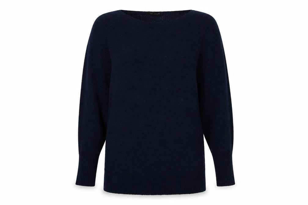 QED London Womens Blue   Pullover Sweatshirt Size L
