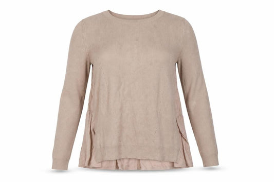 Marks and Spencer Womens Beige   Pullover Sweatshirt Size 12