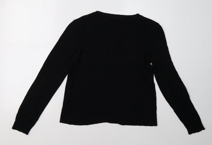 ASOS Womens Black   Pullover Sweatshirt Size 14