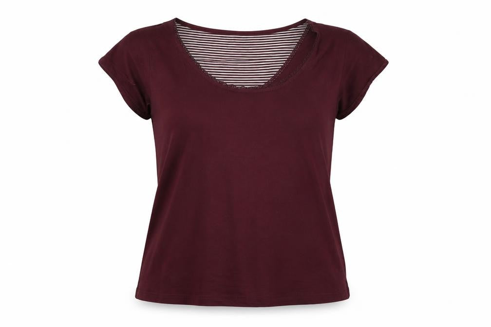 Marks & Spencer Womens Red    Pyjama Top Size 14