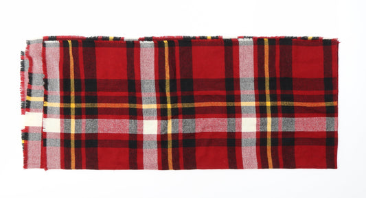 NEXT Unisex Red Check   Scarf