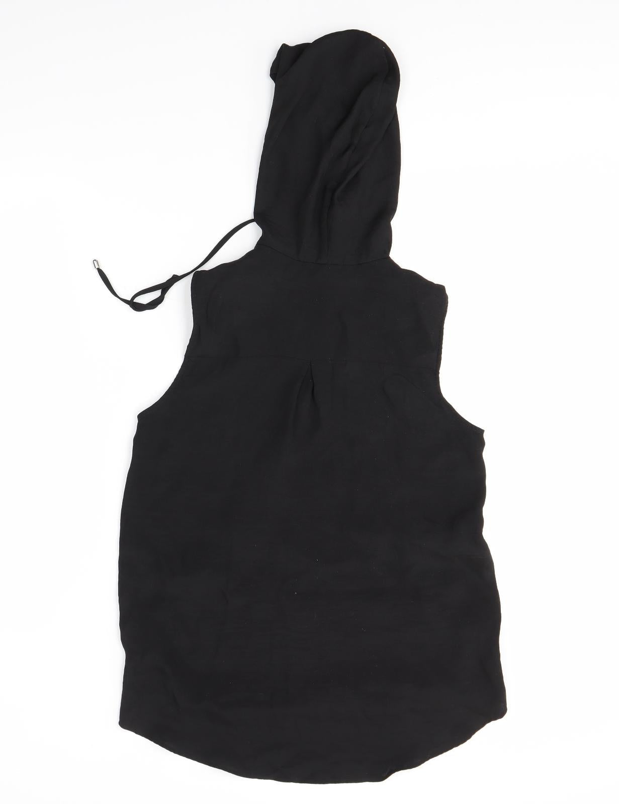 NEXT Womens Black   Basic Blouse Size 10