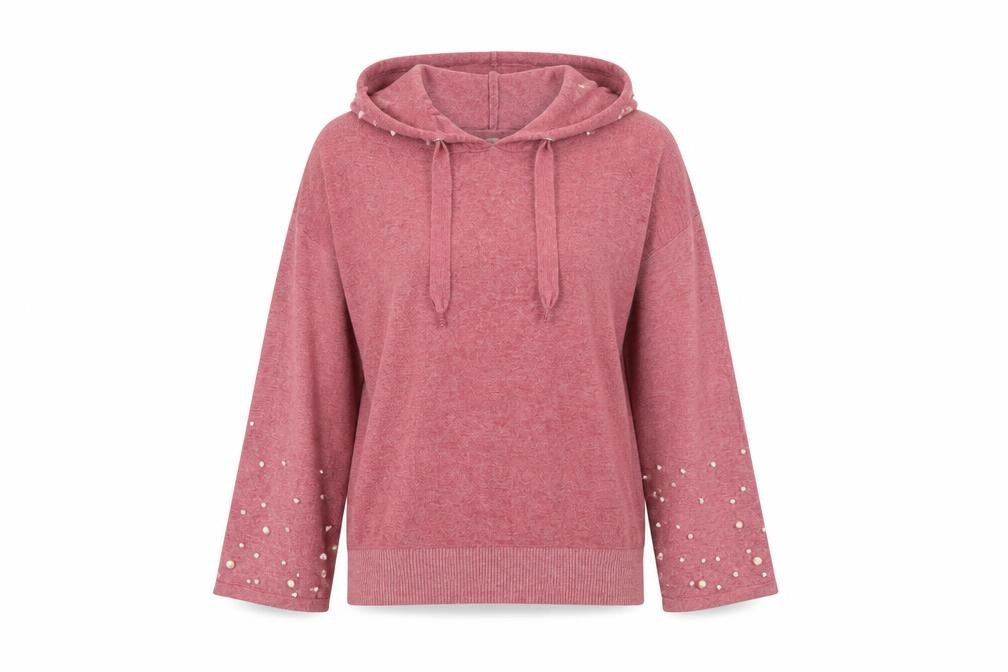 Forest Womens Pink   Pullover Hoodie Size M