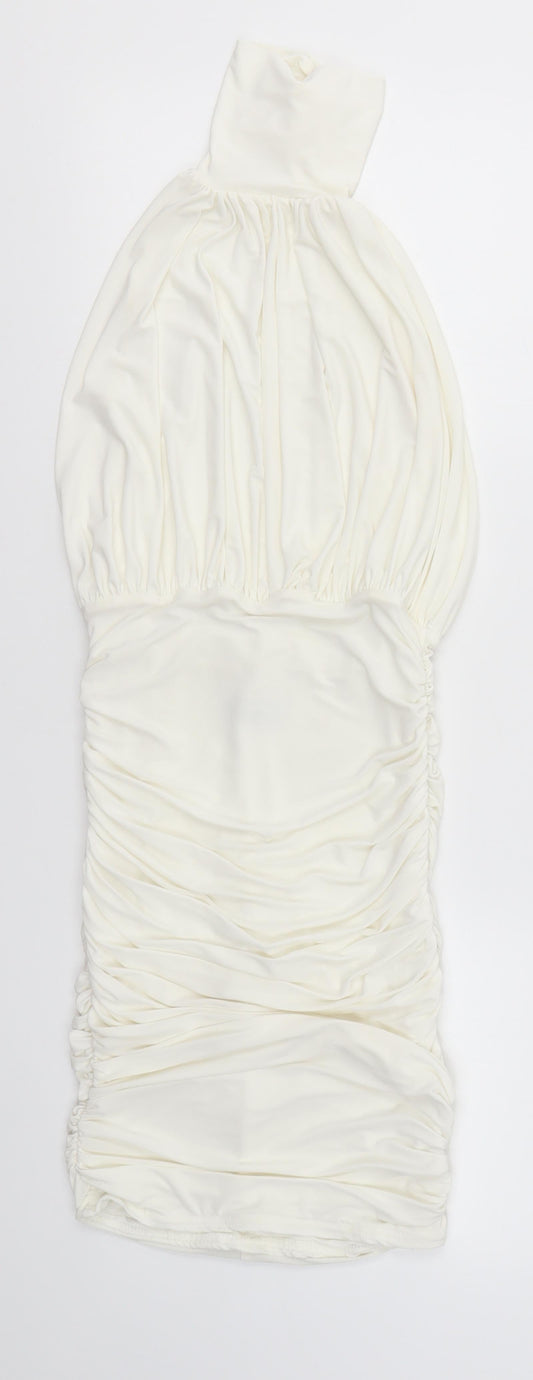 Stylewise Womens White   Bodycon  Size 6