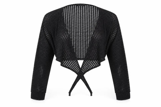 PRETTYLITTLETHING Womens Black   Cardigan Jumper Size 10