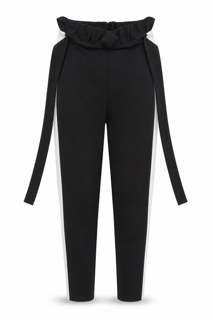 PRETTYLITTLETHING Womens Black   Dress Pants Trousers Size 8 L27 in