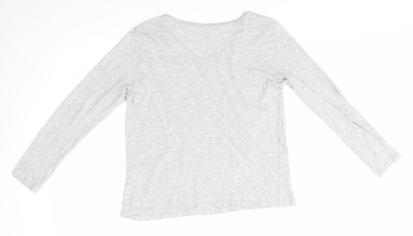 Primark Womens Grey   Basic Blouse Size M