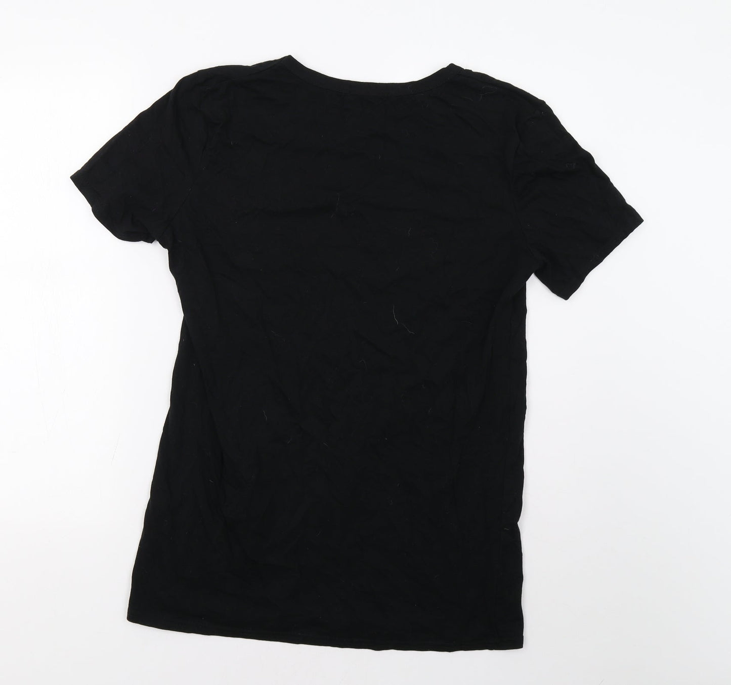 Stylewise Womens Black   Basic Polo Size M  - Paris