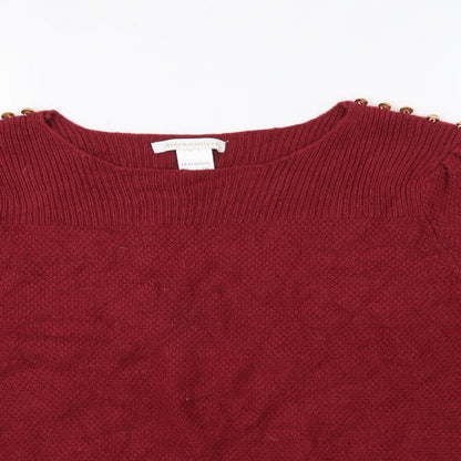 La Redoute Womens Red   Pullover Jumper Size 14